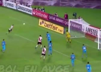 Nacho Fernández culmina de cabeza una jugada de ensueño