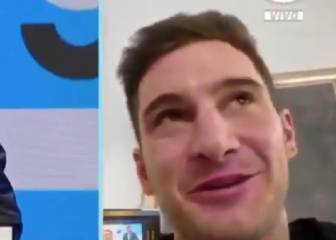 El gracioso momento de Lucas con Vignolo: 