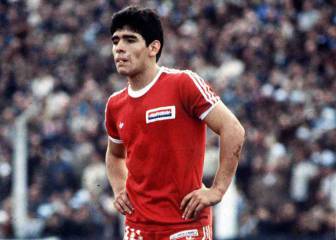 Maradona no olvida La Paternal