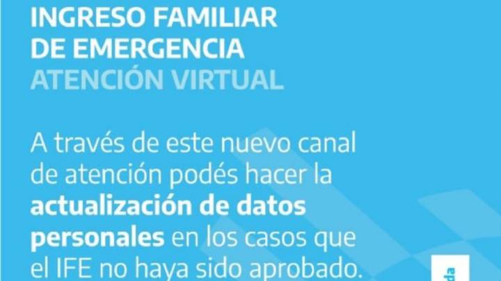 Bono ANSES IFE de 10.000 pesos: cómo reclamar si no cobré el beneficio