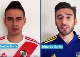 Borré y Salvio se unen a la FIFA contra el coronavirus