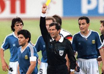 El árbitro de la final del 90: 