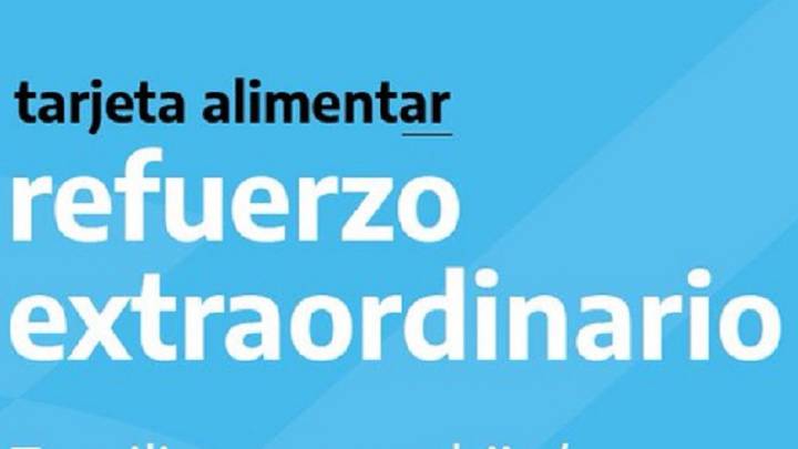 Tarjeta Alimentaria: beneficiarios y cuánto es el pago extra