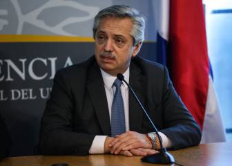 Alberto Fernández y su conversación más futbolera