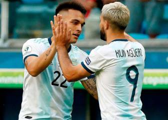 Agüero zanja la polémica con Lautaro: 