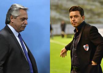 Alberto habló con Gallardo sobre la vuelta del fútbol