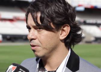 Así se presentaba Gallardo en River hace seis años