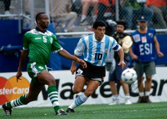 A 26 años del último partido de Maradona con Argentina