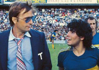 Diego se despidió de Marzolini: 