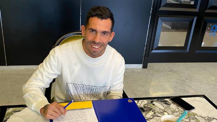 Fin de la novela: Tevez firmó su contrato con Boca