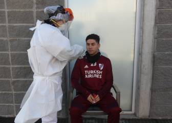 Montiel dio positivo de COVID-19 y no participa de la práctica