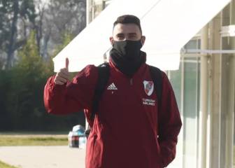 Volvió Matías Suárez y se sumó a los entrenamientos