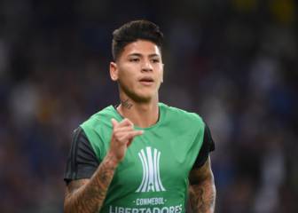 Carrascal volvió a entrenarse a la par de sus compañeros