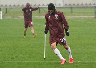 Entrenamiento bajo la lluvia y nuevos hisopados al plantel