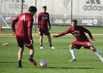 A la espera de los testeos, River volvió a entrenarse en Ezeiza
