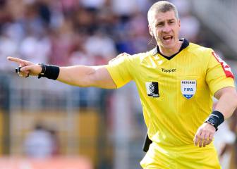 Los árbitros de Racing-Nacional, positivos en coronavirus