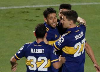 El 'Toto' es jerarquía: Salvio abrió el partido para Boca contra Libertad