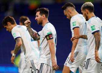 1x1 de Argentina: desaparecido Lautaro, voluntarioso Messi