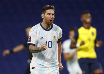 Messi le pisa los talones a Pelé