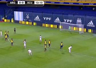 ¡Messi ya golea con Argentina! El capitán hizo el gol que abrió el partido para la selección