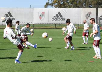 El plantel del Muñeco trabajó el sábado por la mañana