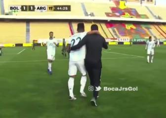 Scaloni se volvió loco con el gol de Lautaro, vean su celebración