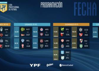 Copa de la Liga Profesional: fecha 1, fechas y horarios