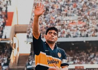 A 23 años del último partido oficial de Maradona