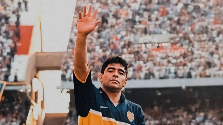 A 23 años del último partido oficial de Maradona