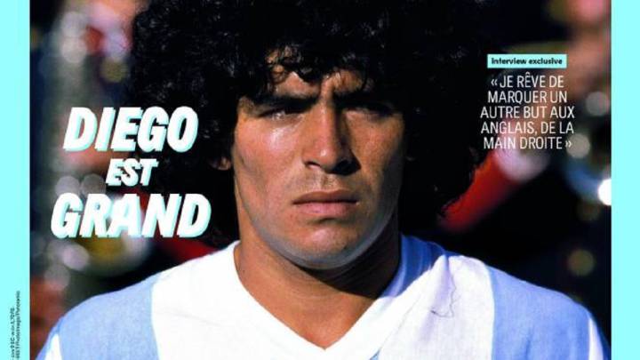 Maradona Sueno Con Poder Marcar Otro Gol A Los Ingleses Pero Con La Mano Derecha As Argentina
