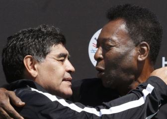 Pelé, a Maradona: 