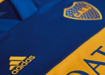 Boca estrena el parche de campeón en su camiseta