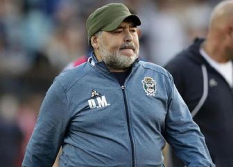 Maradona, enojado por el último empate de Gimnasia