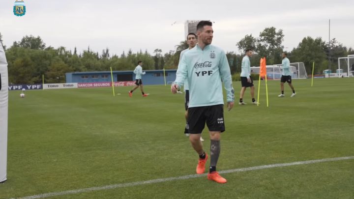 Alerta en la Albiceleste por la condición física de Messi