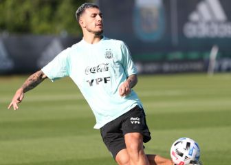 La Selección entrena con la cabeza puesta en Paraguay