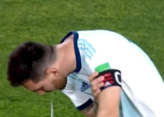 Messi explota contra el árbitro: 