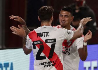 Formaciones de Godoy Cruz y River: Copa Liga Profesional