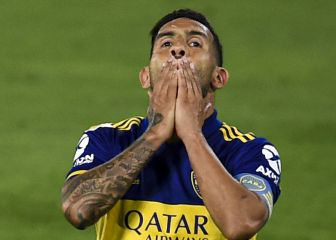 Tevez, en su peor momento: 