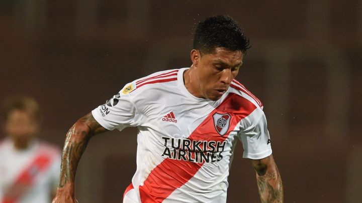 River Plate Enzo Perez Se Entreno Con Normalidad Y Respira Gallardo As Argentina
