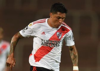 Enzo Pérez se entrenó con normalidad y respira Gallardo