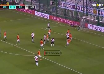River apenas generaba...pero apareció Nacho Fernández para acabar con los problemas