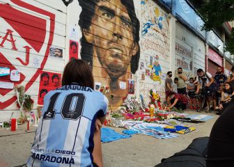 Argentina llora la muerte de Maradona