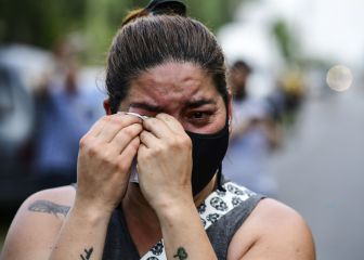 Los hinchas despiden a Maradona en la Bombonera