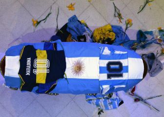 Worker sacked after taking photo of Maradona's corpse