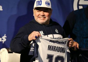 Maradona vivía de su sueldo en Gimnasia: 