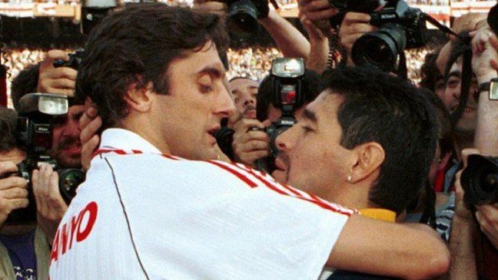 El dolor de Francescoli por Maradona: "Era mi amigo"