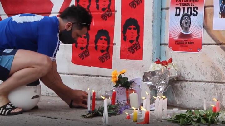 "De La Paternal al mundo", el sentido vídeo de Argentinos Juniors a Diego Maradona