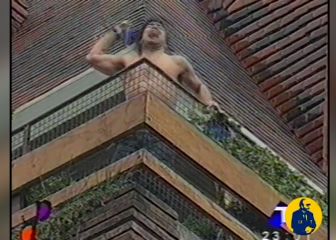 El festejo de Maradona tras la Intercontinental del 2000 de Boca