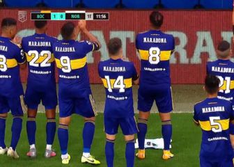 Boca le dedica el gol de Cardona y Dalma Maradona se rompe