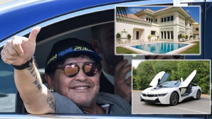El patrimonio que deja Maradona: casas, autos, joyas, un anfibio...